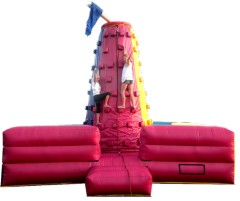 Inflatable Rock Wall  Climbing